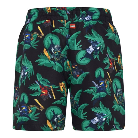 Wyprzedaż - Spodenki kąpielowe dziecięce Lego Wear LWALEX 317 Swim Shorts kąpielówki szorty zielone (12010817-995)
