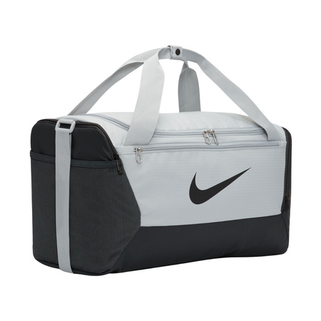 Torba Nike Brasilia S Duffel 9.0 szaro-czarna (BA5957 077)