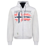 Bluza Geographical Norway GRUSTY BLENDED GREY DB MEN 100 mieszana szarość męska (WZ3084H/GN-Blended Grey)