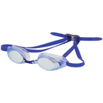 Okulary pływackie damskie/męskie Aquafeel Glide Mirrored sportowe granatowe (4118/57)