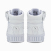 Wyprzedaż - Sneakersy damskie Puma Carina 2.0 Mid buty sportowe wysokie białe (385851-02)