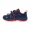 Buty hikingowe dziecięce dla chłopca/dziewczynki Trollkids Kids Sandefjord Hiker Low mystic blue/orange (253-142)