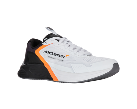 Męskie sneakersy K-Swiss AERO-ACTV XMCLARENII WHITE/BLACK/PAPAYA-M (04410-196-M)