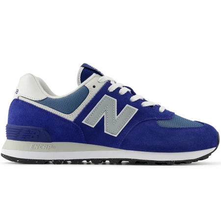 Sneakersy męskie New Balance 574 buty sportowe lifestylowe zamszowe niebieskie (U574ESD)