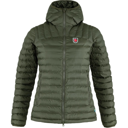 Kurtka ocieplana damska Fjällräven Expedition Lätt Hoodie W Deep Forest (F86120-662)