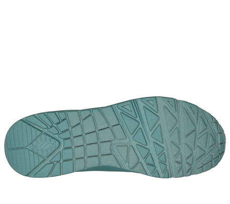 Wyprzedaż - Damskie sneakersy Skechers Uno Stand On Air buty sportowe do kostki morskie (73690-TEAL)