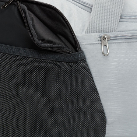 Torba Nike Brasilia S Duffel 9.0 szaro-czarna (BA5957 077)