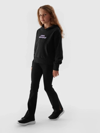 Bluza dziecięca  4F 4FJAW23TSWSF645-20S black ( 4FJAW23TSWSF645-20S)