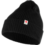 Czapka beanie Fjällräven Fjällräven Rib Hat Black (F13100184-550)