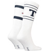 Skarpety unisex Tommy Hilfiger TH MEN SOCK 2P SPORT PATCH Białe (701222630001)