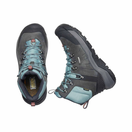 Buty trekkingowe damskie Keen Revel IV MID outdoorowe hikingowe szare (KE-1023629)