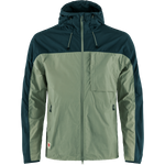 Kurtka softshell męska Fjällräven High Coast Wind Jacket M Patina Green-Navy (F82606-614-560)