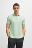 Koszulka Polo męska BOSS Paddy Open Green regular fit zielona (50469055-388)