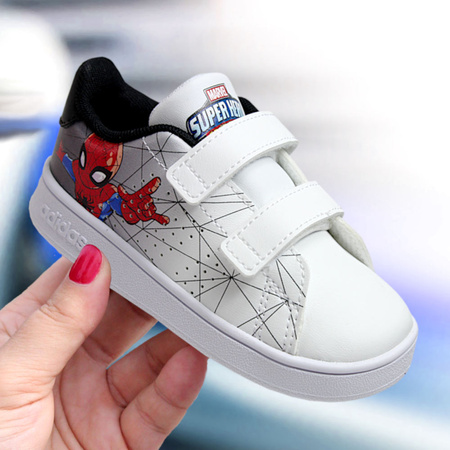 Buty dziecięce adidas Advantage I tenisówki spiderman (FY9253)