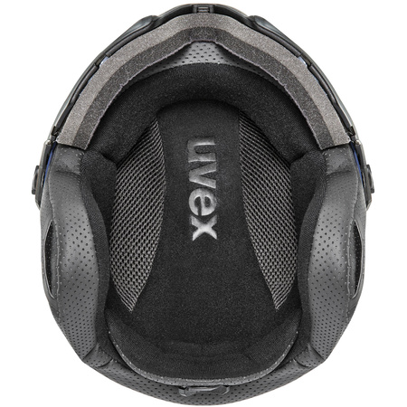 Wyprzedaż - Kask narciarski damski/męski Uvex Instinct Visor snowboardowy sportowy (56/6/260/10)