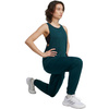 Spodnie damskie adidas Yoga Essentials zielone (JY2812)