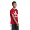 Koszulka sportowa chłopięca Adidas Originals TREFOIL TEE lifestylowa czerwona (ED7795)