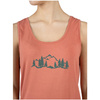 Tanktop sportowy damski Viking Lechee Bamboo Lady włókna bambusowe różowy (500/25/6646/4000)