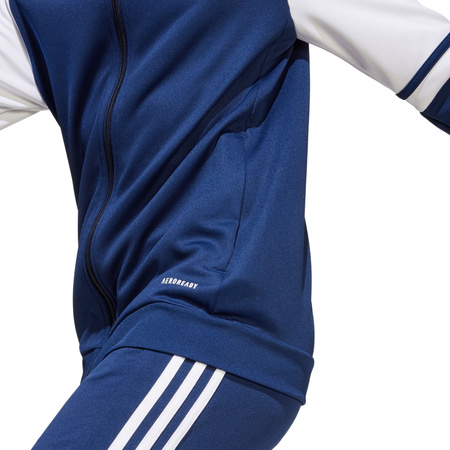 Bluza dla dzieci adidas Squadra 25 Hoodie granatowo-biała (JD4800)