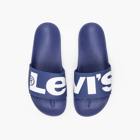 Klapki męskie Levi's JUNE L niebieskie (D52630016)