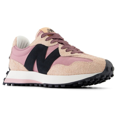 Sneakersy damskie New Balance NB 327 zamszowe buty sportowe różowe (WS327WE)