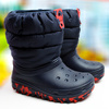 Buty Crocs Classic Neo Puff Boot K  (207684-NAVY)