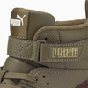 Buty zimowe ocieplane męskie Puma Rebound RBD Game WTR Deep Olive Dark Chocolate (387604-01)