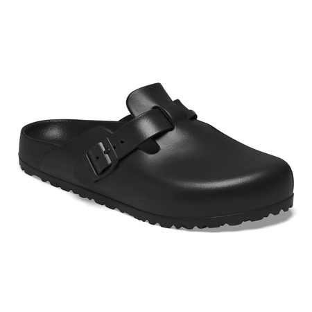 Chodaki męskie Birkenstock Boston Essentials EVA Black medyczne klapki regular szerokie (1002314)