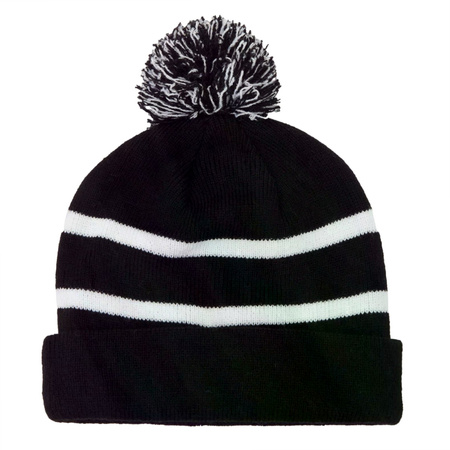 Czapka unisex 47 Brand NEW YORK YANKEES CUFF KNIT Czarny (B-BRKAW17ACE-BKD)