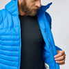 Wyprzedaż - Kurtka zimowa z kapturem męska Fjällräven Expedition Lätt Hoodie M UN Blue puchowa niebieska (F86119-525)
