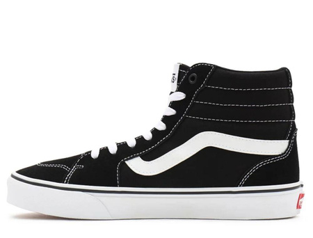 BUTY VANS MN FILMORE HI (SUEDE/CANVAS) BLACK/WHITE