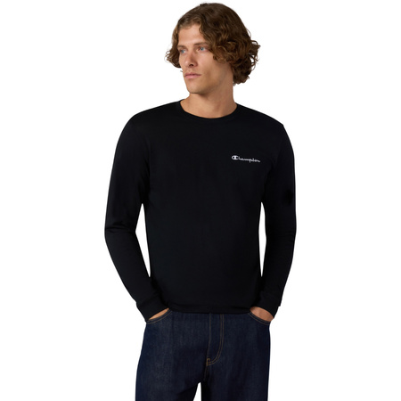 Koszulka męska Champion Longsleeve Tee czarna (221799 KK001)