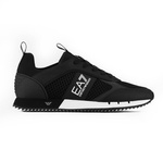 Sneakersy męskie Emporio Armani EA7 sportowe czarno-białe (X8X027-XK050-A120)