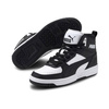 Sneakersy młodzieżowe wysokie Puma Rebound JOY Jr junior czarne (374687-01)