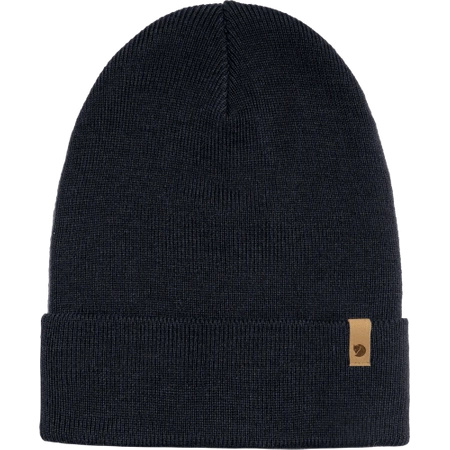 Czapka beanie Fjällräven Classic Knit Hat Dark Navy (F77368-555)