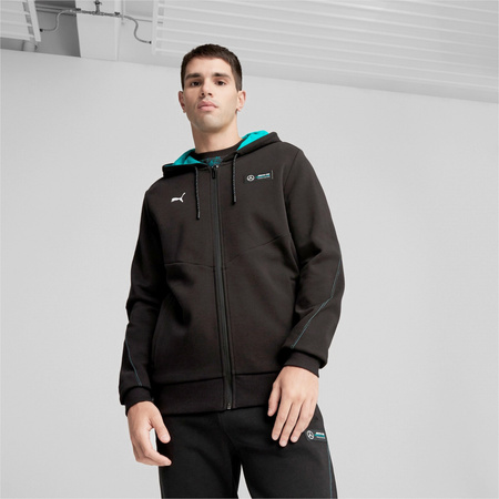 Bluza Puma MAPF1 HOODED SWEAT JKT Czarny (62114701)