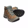 Wyprzedaż - Trekkingi skórzane damskie Keen Circadia MID WP buty outdoorowe brązowe  (KE-1026764)