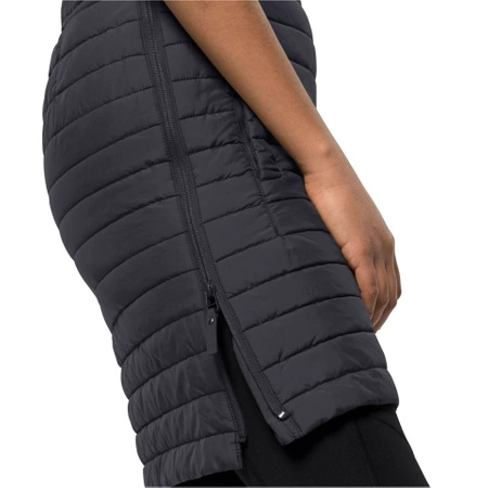 Wyprzedaż - Spódnica zimowa ocieplana Jack Wolfskin Iceguard Skirt czarna (1503093_6352)