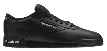 Wyprzedaż - Buty sportowe Reebok Ex-O-Fit Clean czarne z naturalnej skóry (AR3168/100000168)