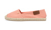 Espadryle damskie Wrangler NANCY C WOMEN LOW różowe materiałowe (20241049-43B)