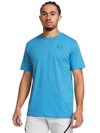 Koszulka treningowa męska Under Armour t-shirt z krótkim rękawem sportowa niebieska (57848/1326799-814)