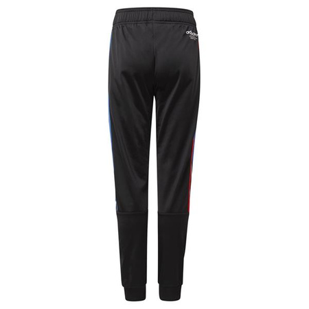 Spodnie chłopięce Adidas Originals TRACKPANT dopasowane dresy z trzema paskami czarne (GN7485)