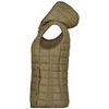 Bezrękawnik Geographical Norway VATIKA HOOD EO GIRL 233 brązowy dla dziweczynki (WW2008E/GNO-Storm)