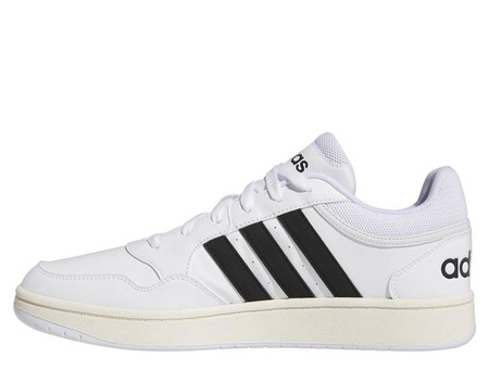 Buty sportowe męskie adidas Hoops 3.0 Low Classic Vintage sneakersy trampki białe (GY5434)