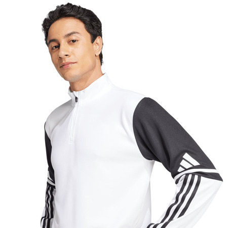 Bluza męska adidas Squadra 25 Training Top biało-czarna (JD2987)