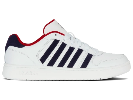 Męskie sneakersy K-Swiss COURT PALISADES PEACOAT/WHITE/WHITE-M (06931-411-M)