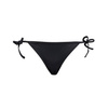 Wyprzedaż - Majtki kąpielowe damskie Puma Swim Women Side Tie Bikini Bottom 1P dół od bikini czarne (907691-05)