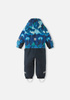 Kombinezon zimowy dziecięcy Reima Reimatec winter overall. Kurikka Cool blue  Age 2 Kids Unisex wodoodporny niebieski (5100131B-6391)