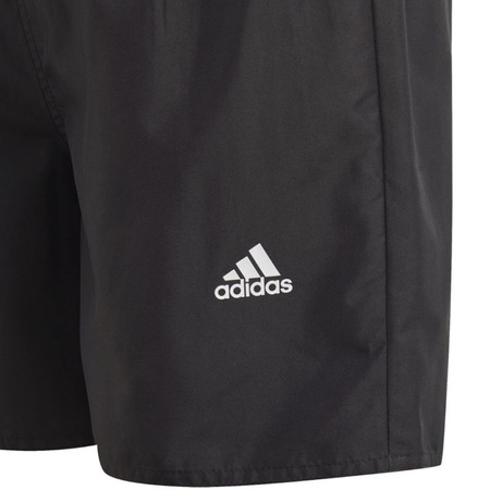 Spodenki kąpielowe męskie adidas YB Bos Short Jr szorty sportowe czarne (GQ1063)