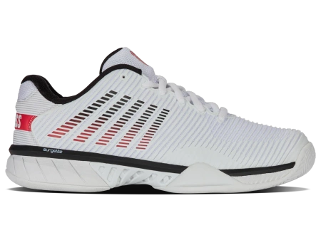 Męskie sneakersy K-Swiss HYPERCOURT EXPRESS 2 WHT/BLK/MARS RED-M (06613-140-M)